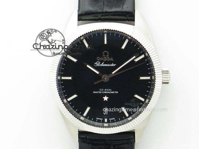0516 Refined Speedmaster 50th Anniversary Black Dial On SS Bracelet 8232